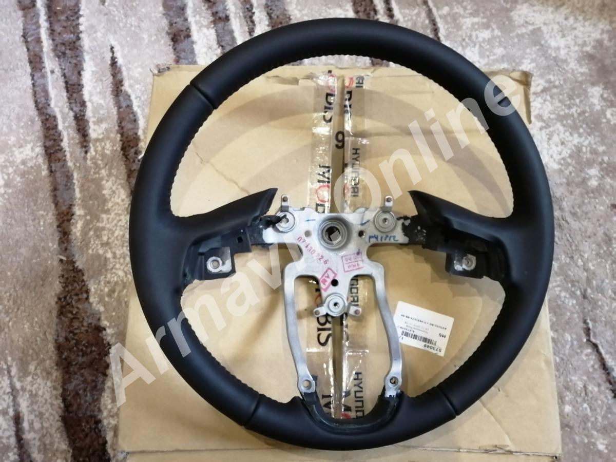 Новый кожаный руль Хендай Солярис оригинал не перетяжка - купить на сайте объявлений Армавир онлайн