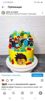 Торты на заказ  - купить на сайте объявлений Краснодар онлайн