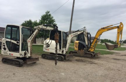 Мини экскаватор +Бурим сваи  Армавир