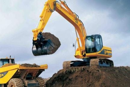 Услуги экскаватора гусеничного jcb 220 гидромолот  - купить на сайте объявлений Краснодар онлайн