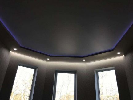 Натяжные потолки-уровни-подсветки.Люстры в подарок  Армавир