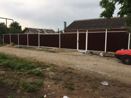 Установка заборов  - купить на сайте объявлений Краснодар онлайн