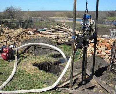 Бурение скважин на воду малогабаритной установкой  Армавир