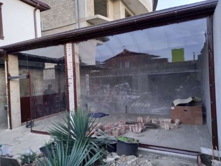 Мягкие гибкие окна (шторы, навесы) изготовление и  Армавир