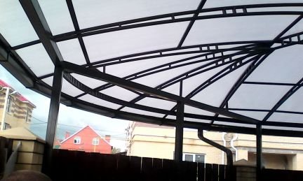 Навесы любой сложности на апрель-май  Армавир