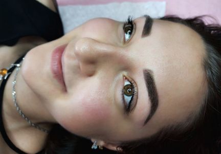 Пудровое напыление бровей  Армавир