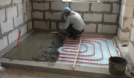 Тёплый пол в существующей стяжке  - купить на сайте объявлений Краснодар онлайн