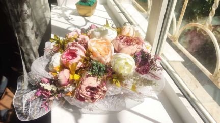 Свадебное украшение на машину  Армавир