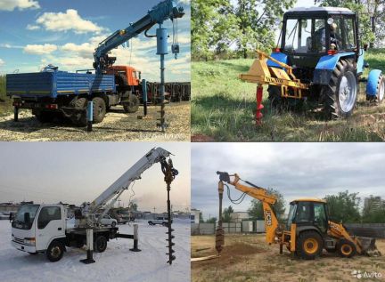 Ямобур Услуги ямобура Аренда ямобура  - купить на сайте объявлений Новороссийск онлайн