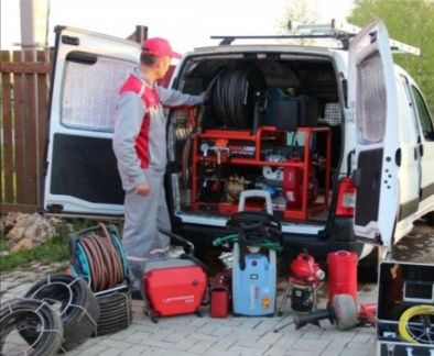 Прочистка канализационных труб, устранить засор  Армавир