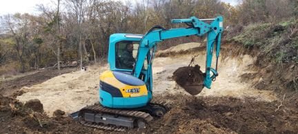 Аренда мини-экскаватора, ямобур, гидромолот  - купить на сайте объявлений Севастополь онлайн