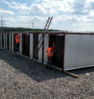 Аренда новой бытовки для строителей утепленной  - купить на сайте объявлений Краснодар онлайн