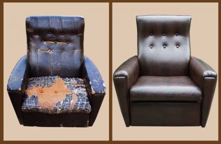 Перетяжка и изготовление мягкой мебели  Армавир