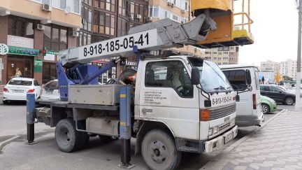 Автовышка,Мех рука,вышка, услуги аренда,24/7  - купить на сайте объявлений Анапа онлайн
