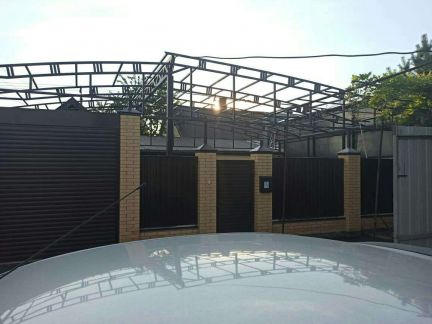 Изготовление и ремонт Навесов из поликарбоната  Армавир