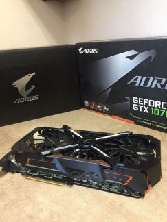 Видеокарта GTX1070 8Gb aorus  - купить на сайте объявлений Армавир онлайн