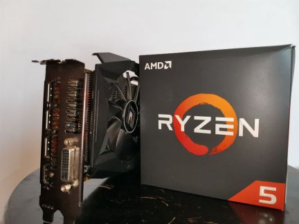 Ryzen 2600x box + rx 580  - купить на сайте объявлений Армавир онлайн