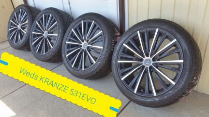 Шикарные R20, Weds Kranze 531EVO, в наличии  Армавир