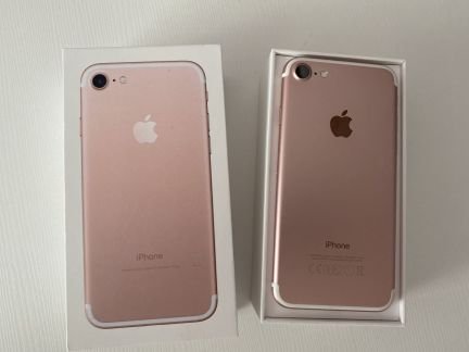 iPhone 7 цвет rose gold 32 гб  - купить на сайте объявлений Армавир онлайн
