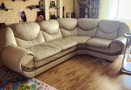 Диван кожаный угловой  - купить на сайте объявлений Армавир онлайн