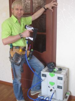 Установка межкомнатных дверей любой слолжности  - купить на сайте объявлений Новороссийск онлайн