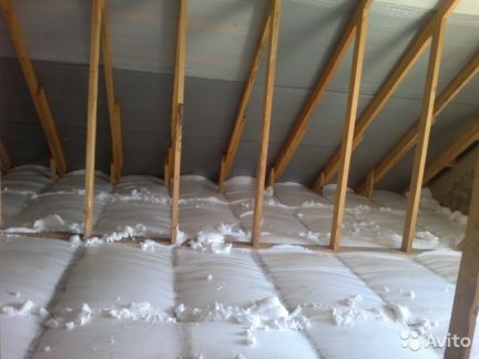 Утепление пеноизолом, эковатой  - купить на сайте объявлений Варениковская онлайн